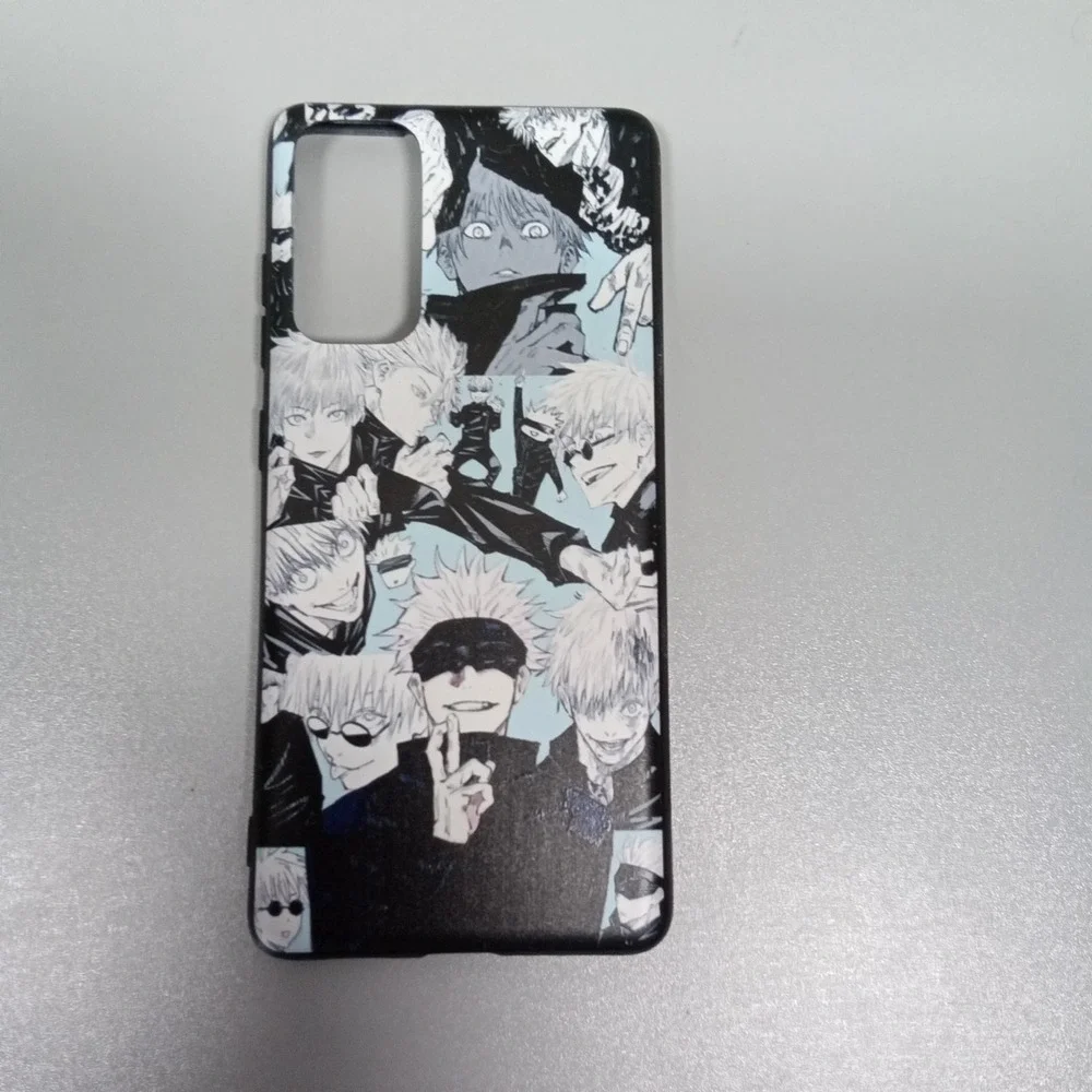 Satoru Gojo Jujutsu Kaisen Anime Phone Case Collage Black Blue White 6.25x3in‎